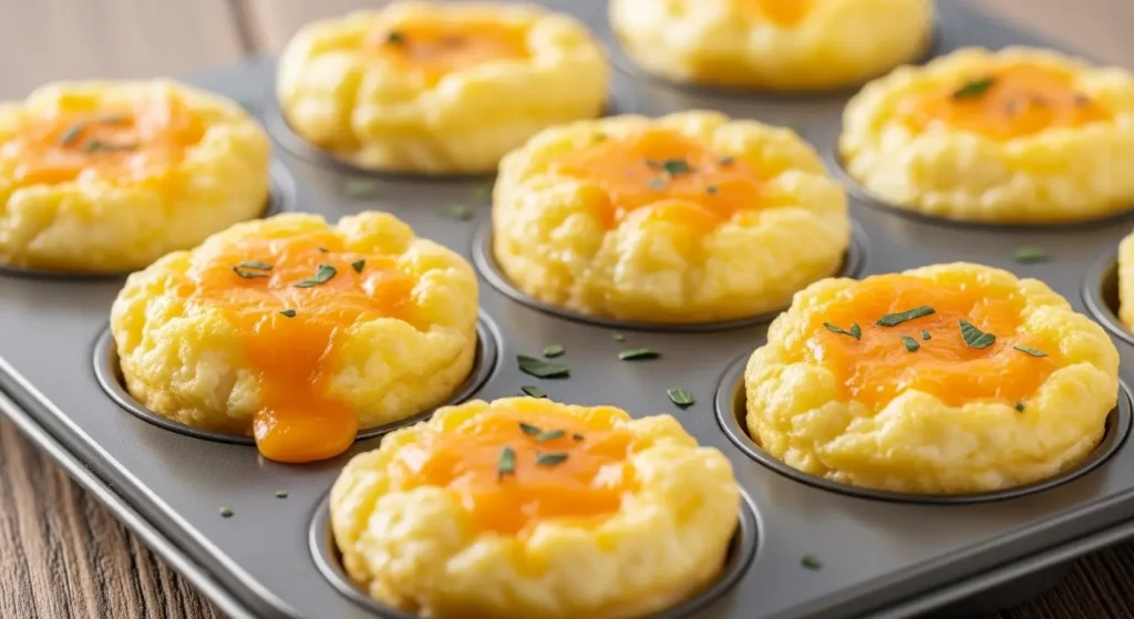 Cheesy Cottage Cheese Egg Bites (Easy Muffin Tin Recipe)