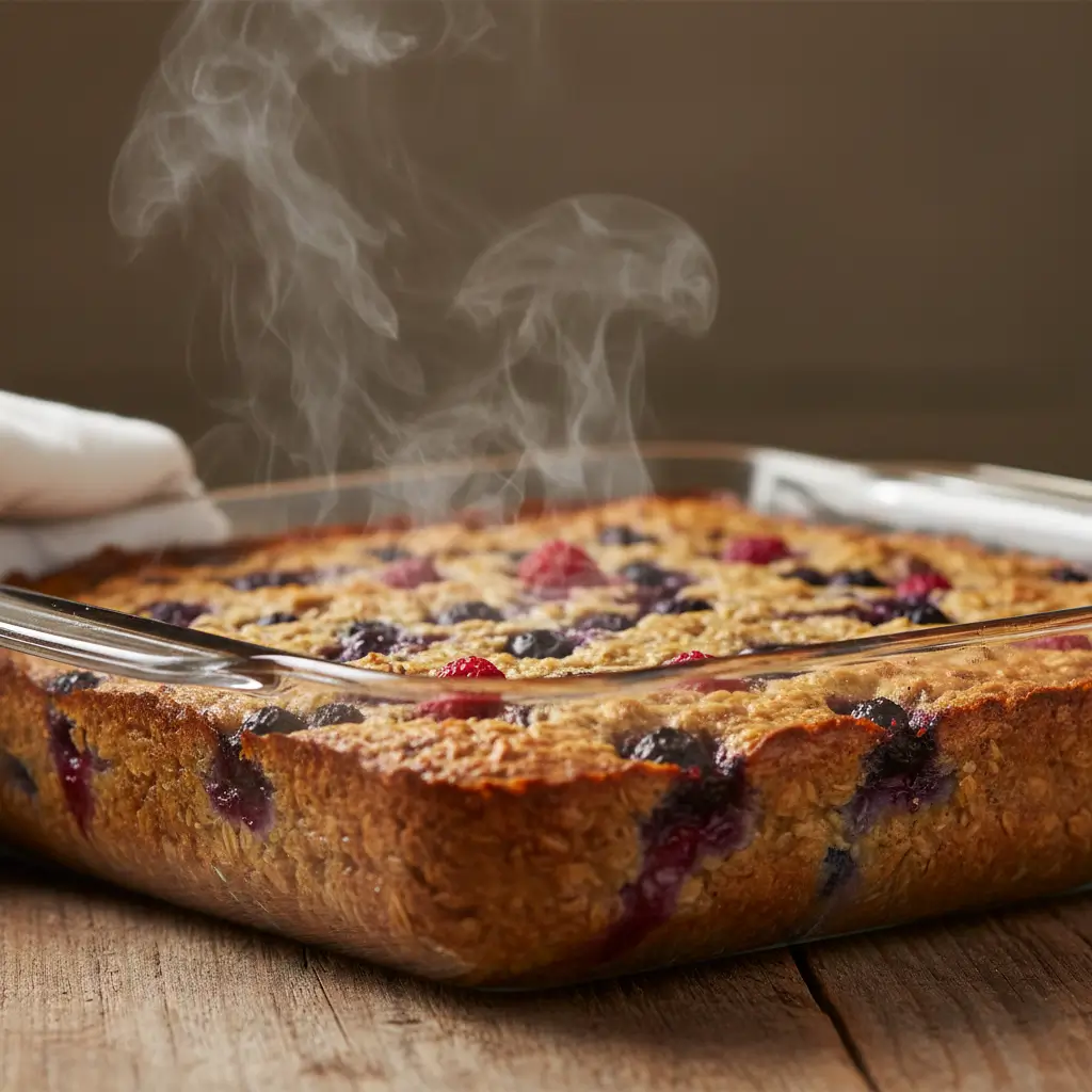 Make Ahead Berry Protein Breakfast Bake (2)