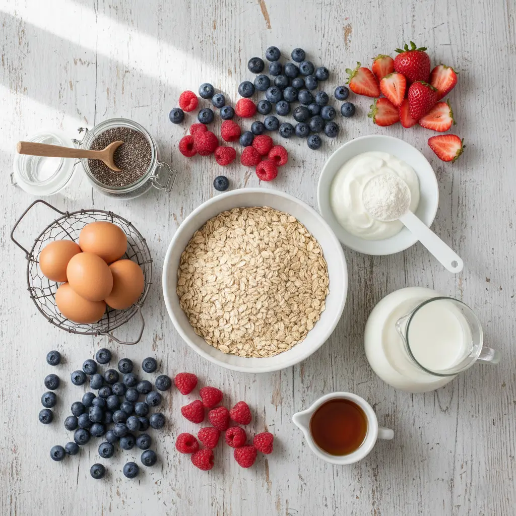 Make Ahead Berry Protein Breakfast Bake (4)