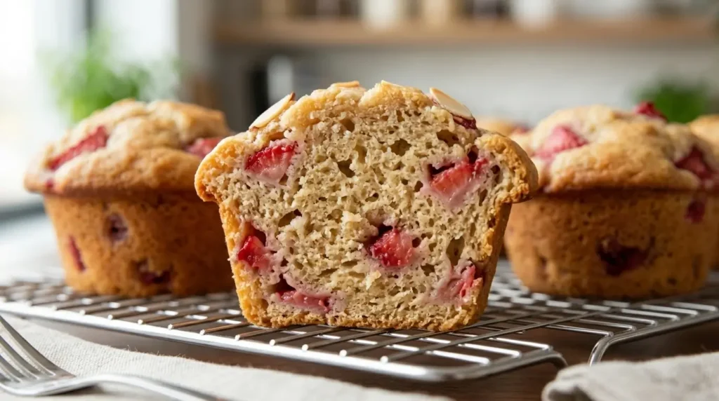 Strawberry Protein Muffins (2)