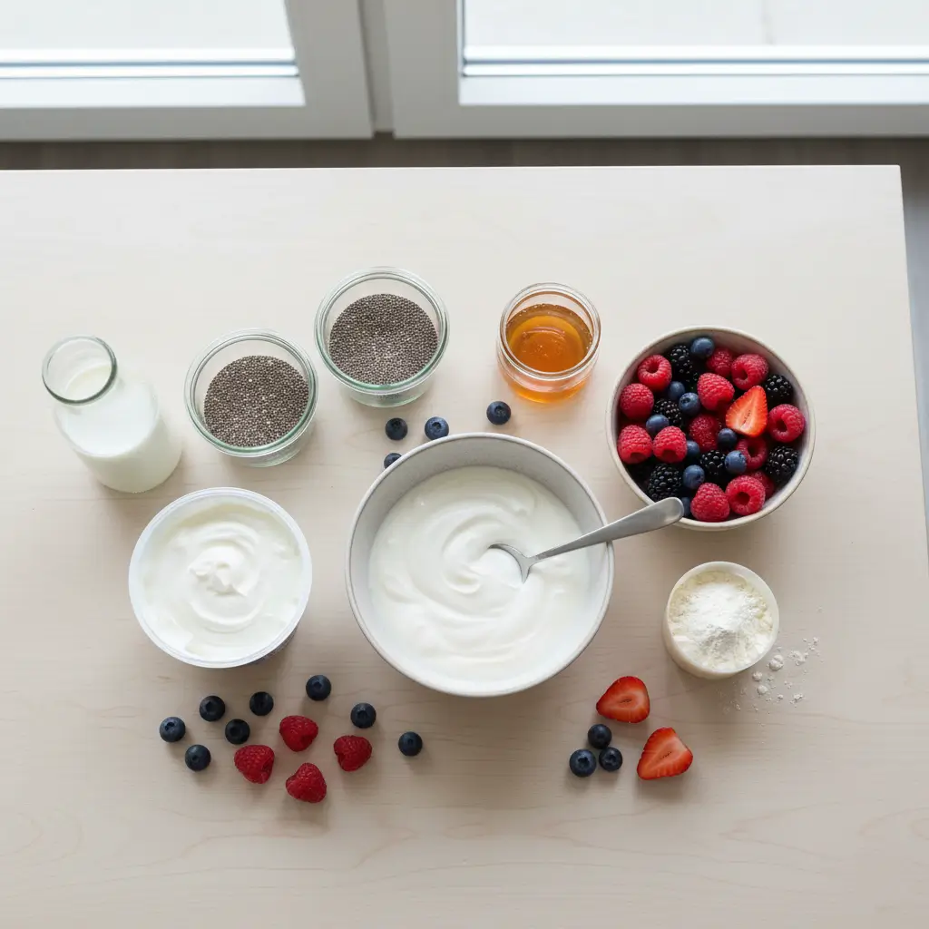 Vanilla Berry Protein Pudding (2)