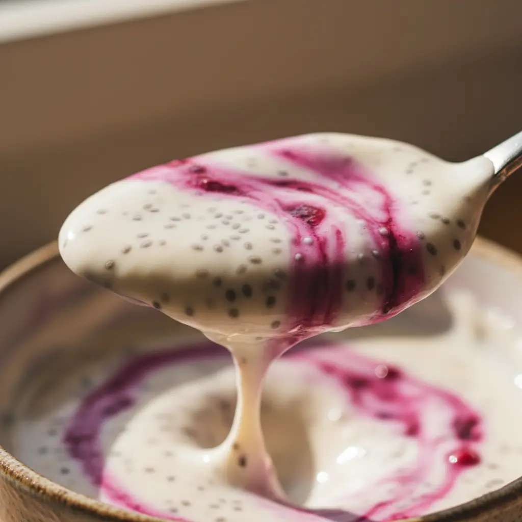 Vanilla Berry Protein Pudding (4)