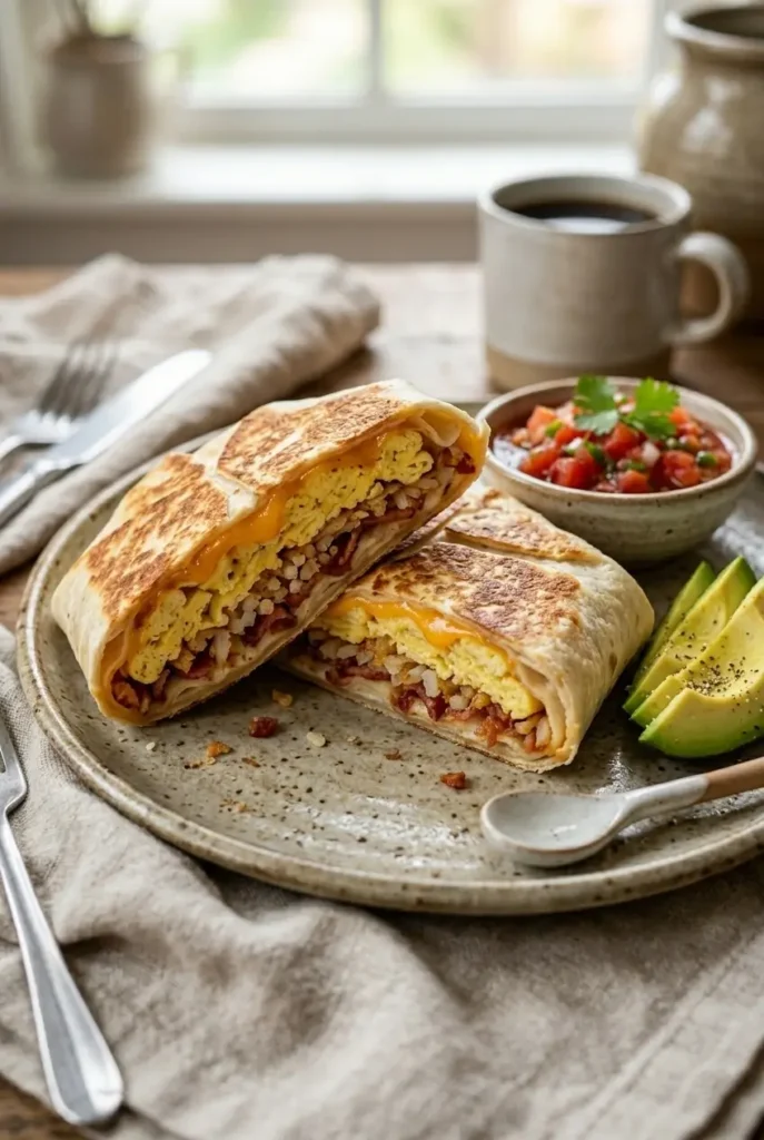 Breakfast Crunchwrap recipe