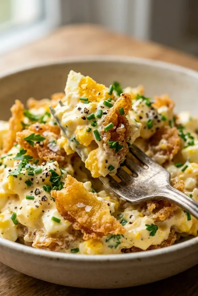 Crispy Egg Salad 