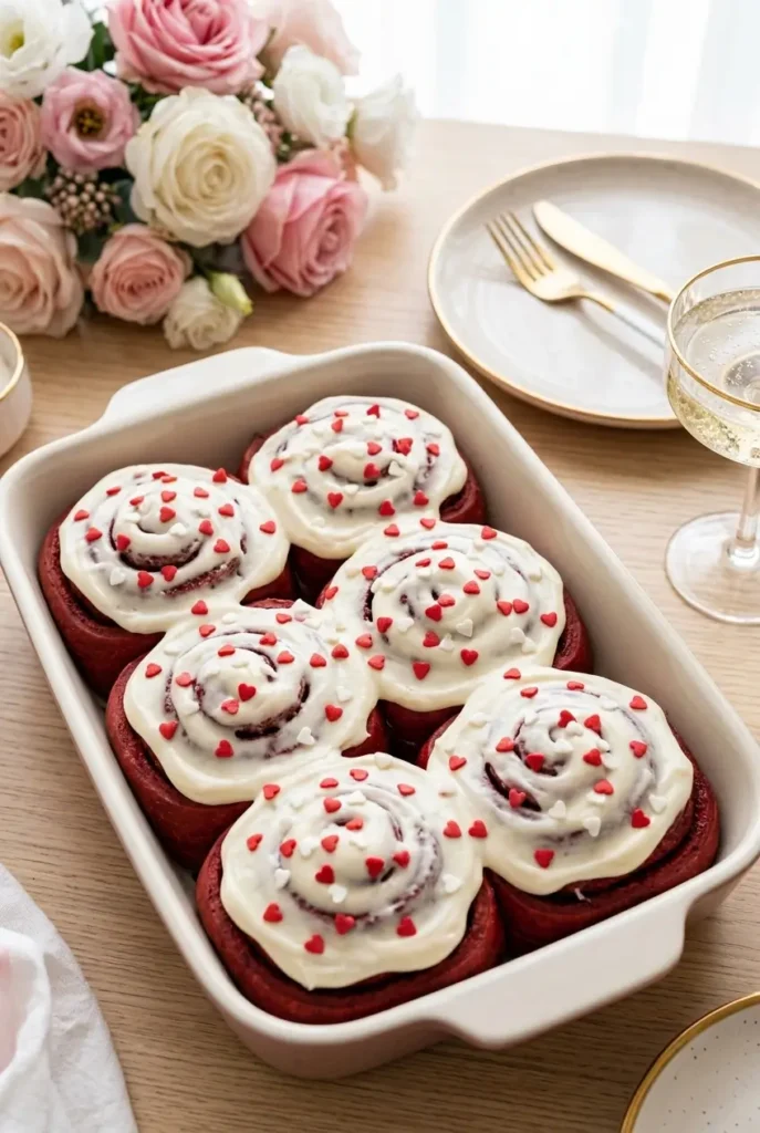 Red Velvet Cinnamon Rolls (2)