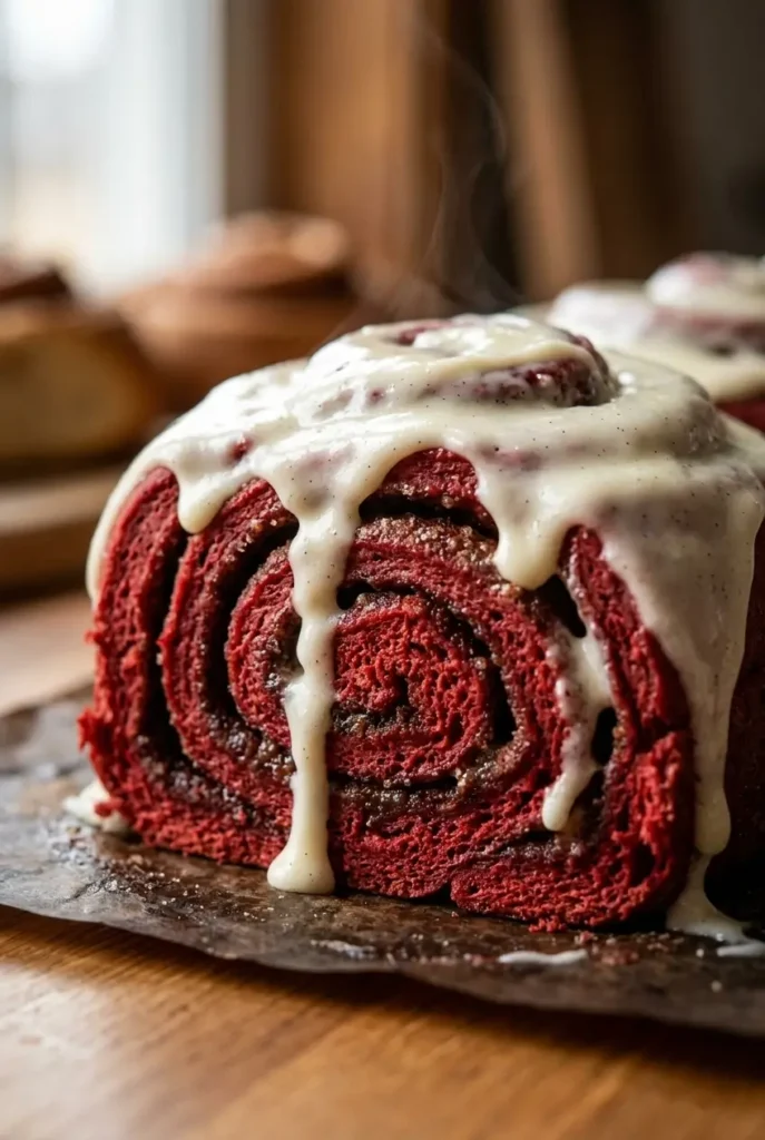 Red Velvet Cinnamon Rolls (3)