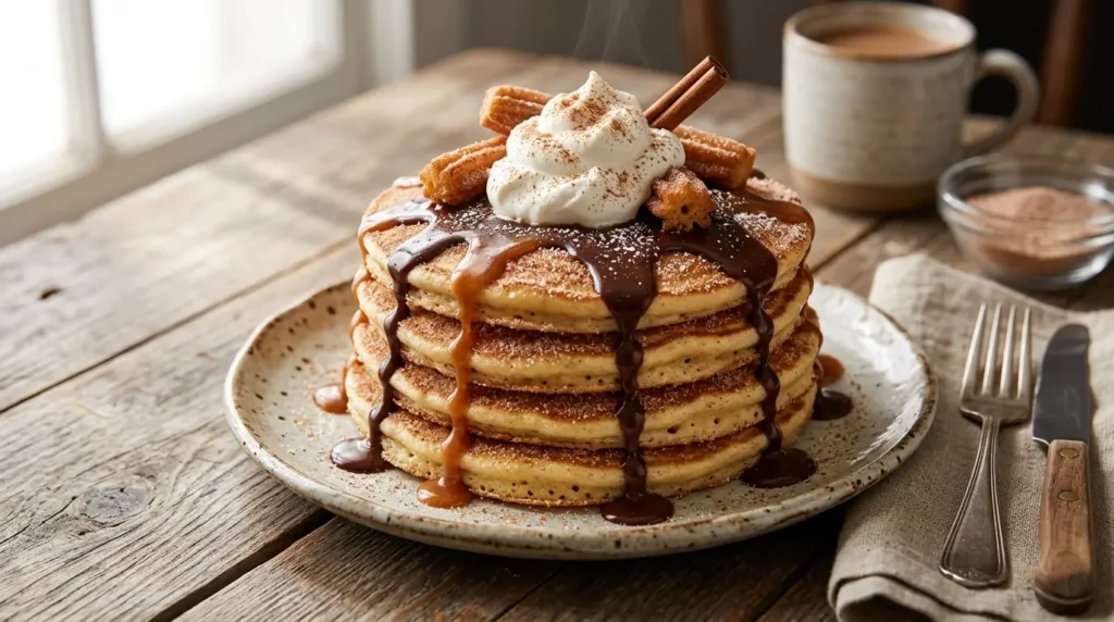 Spanish Churro Pancakes (1)