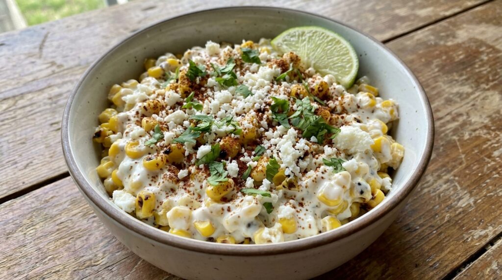 Street Corn Chicken Rice Bowl 