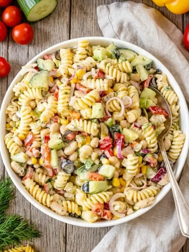 Creamy Pasta Salad Recipe 
