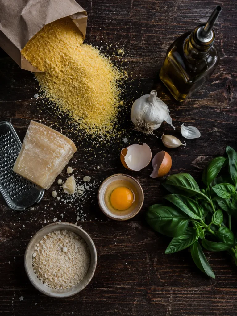 Fried Polenta With Marinara Sauce Ingredients