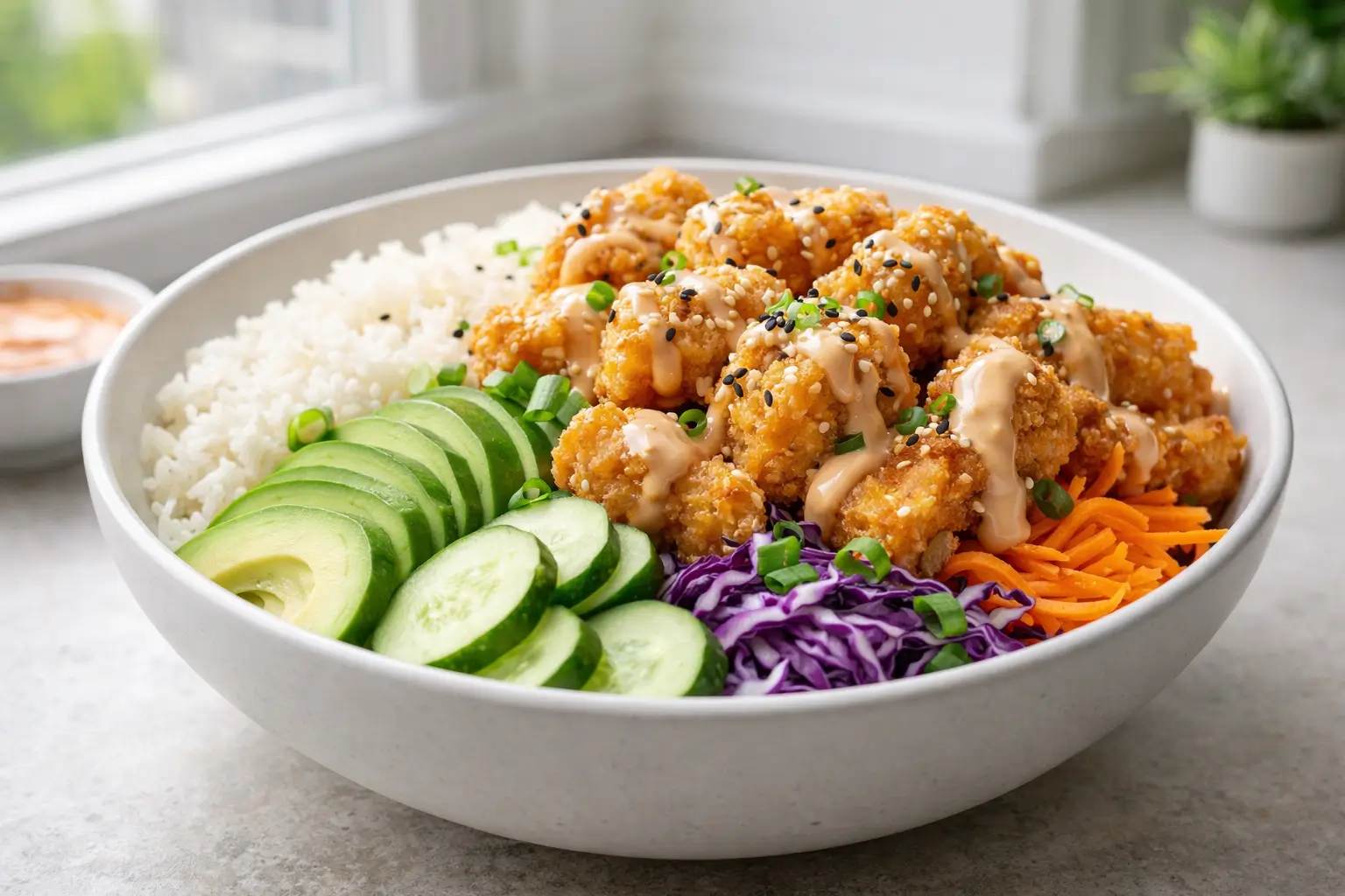 Bang Bang Chicken Bowl Recipe (Easy & Flavorful)