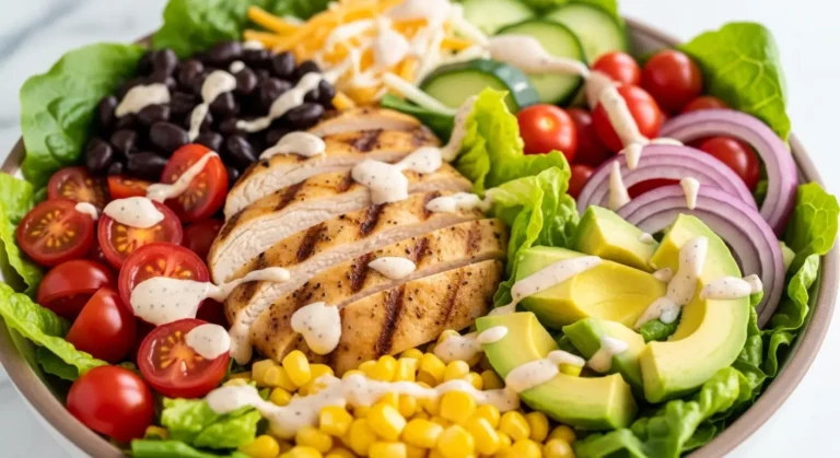 High Protein Southwest Chicken Salad (Easy Healthy Meal Prep Recipe)