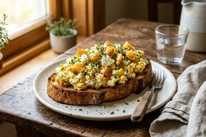 Crispy Egg Salad