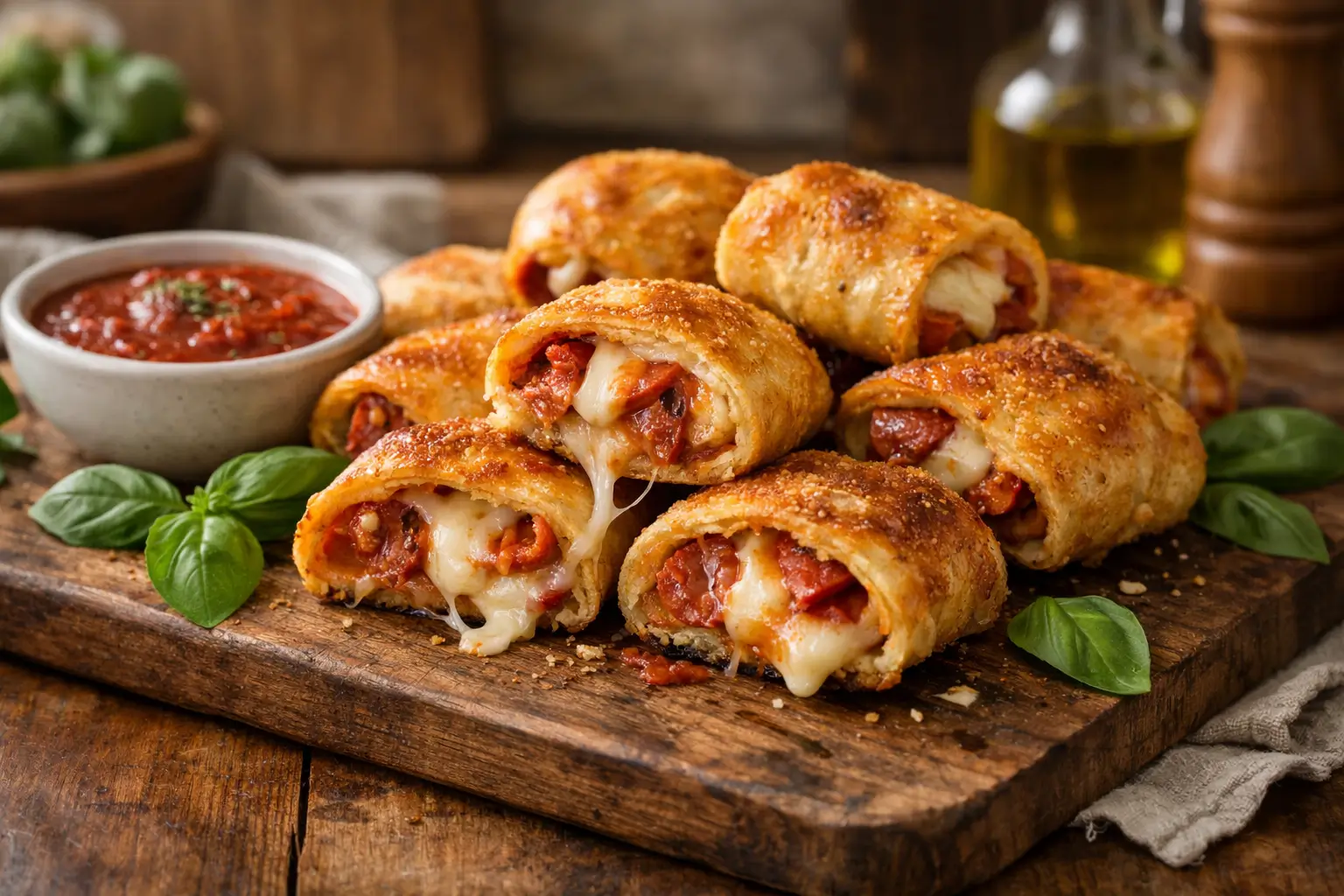 High Protein Pizza Rolls That Actually Taste Amazing