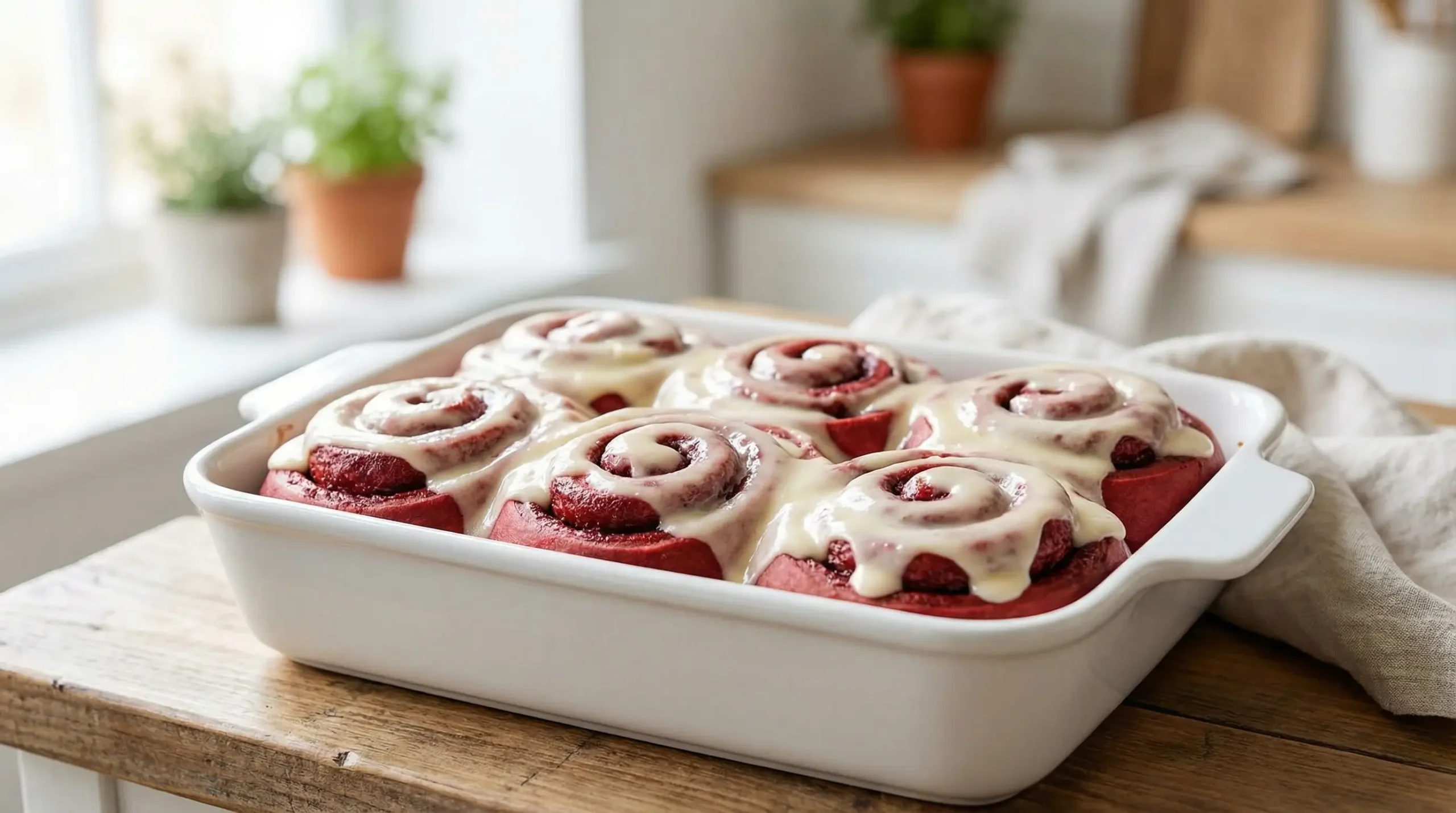Red Velvet Cinnamon Rolls Recipe – Soft & Delicious