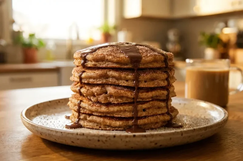 Spanish Churro Pancakes