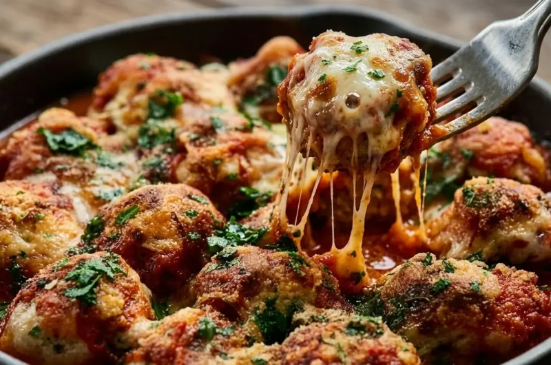 Baked Chicken Parmesan Meatballs: Best Easy Recipe