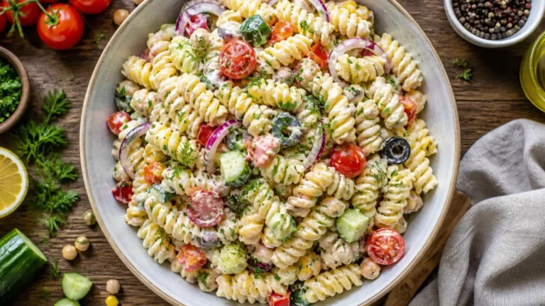 The Creamy Pasta Salad Recipe That'll Make You the Potluck Hero
