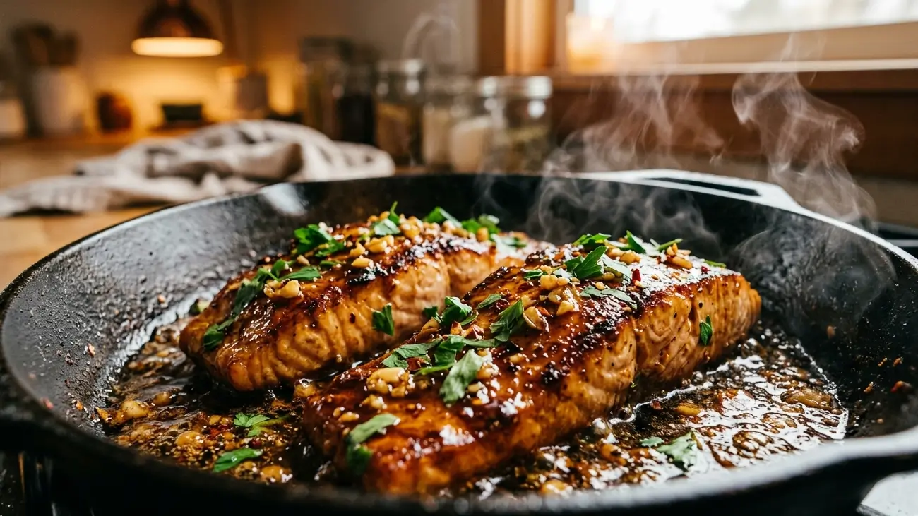 Honey Garlic Butter Salmon: Best Quick Seafood Recipe