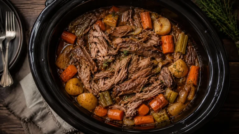 Best Slow Cooker Pot Roast with Vegetables