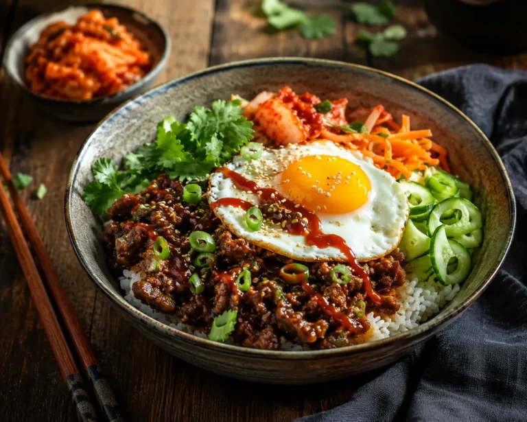 Korean Ground Beef Bowl Best Easy Dinner in 20 Minutes